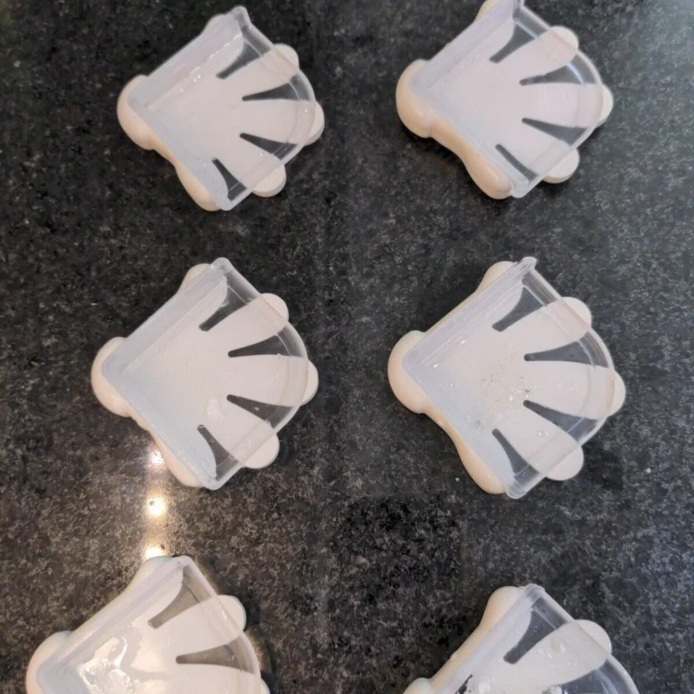 IKEA Family PATRULL White HAND SHAPED Child Corner Bumpers 8 pcs USED